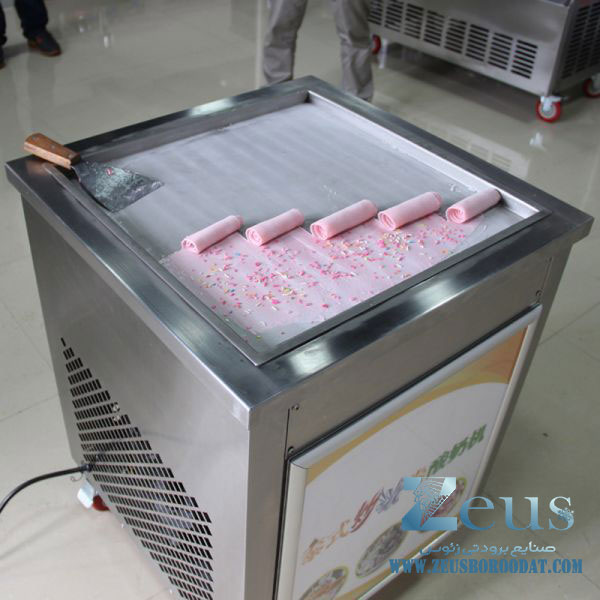 دستگاه بستنی رولی