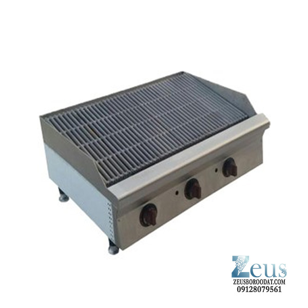 گریل رومیزی شیار دار